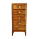 Chiffonnier vintage 5 tiroirs