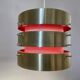 Rare Midcentury Pendant in style of Jo Hammerborg, Denmark, 1970s