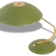 Important khaki saucer 1950 vintage 50's rockabilly desk lamp desk lamp