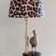 Lampe vintage en laiton, style Maison Charles, années 50–70