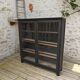 Restored antique display cabinet