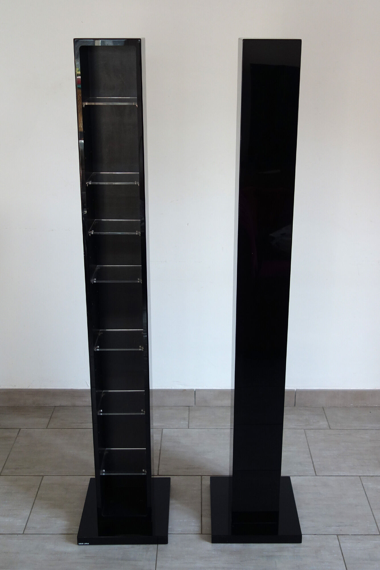 David Lange CD/DVD storage towers