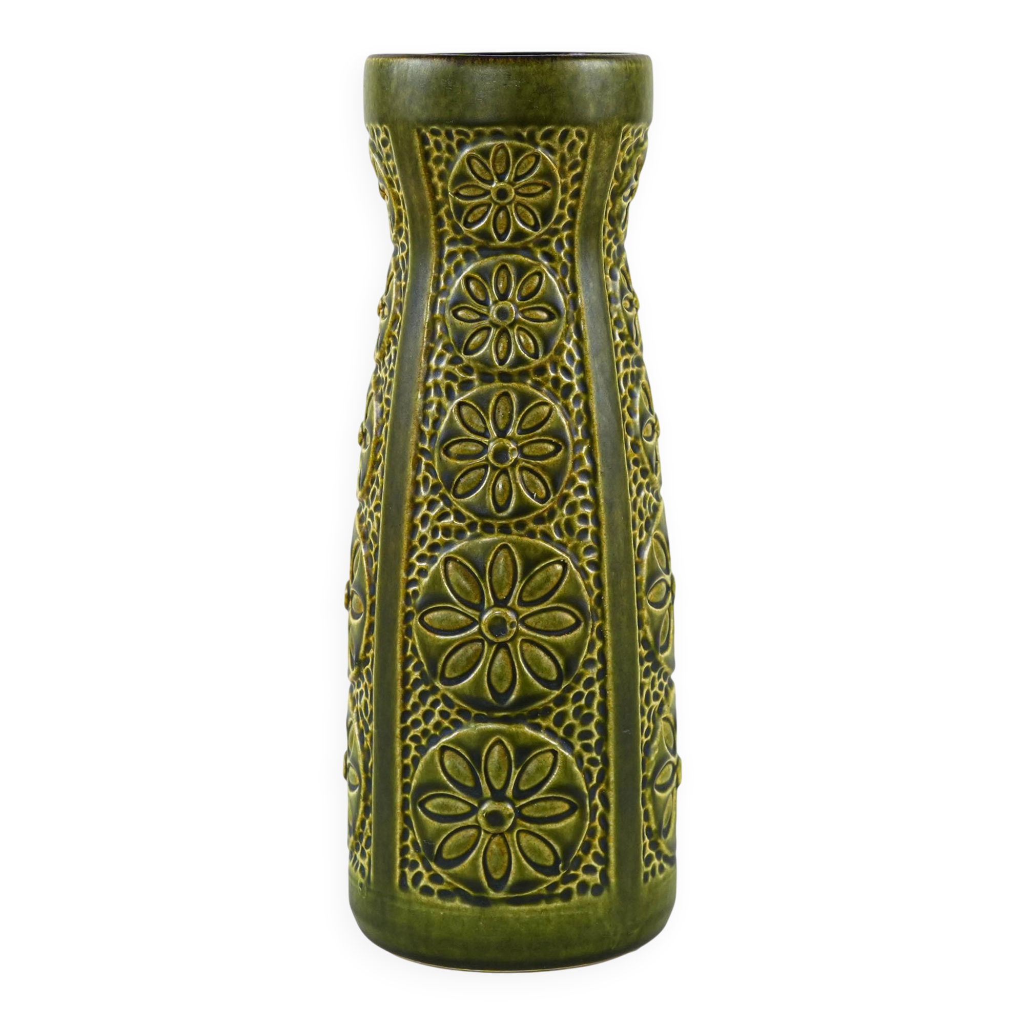 Ceramic vase, German design, 1970s, made in West Germany