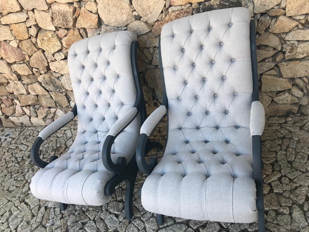 Victoria Chesterfields armchairs