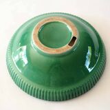 Saladier vert années 1950