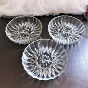 Plat de service dit mendiant à trois compartiments vintage