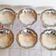 Set of 6 large ice cream cups, in 18/10 stainless steel (ref 17)