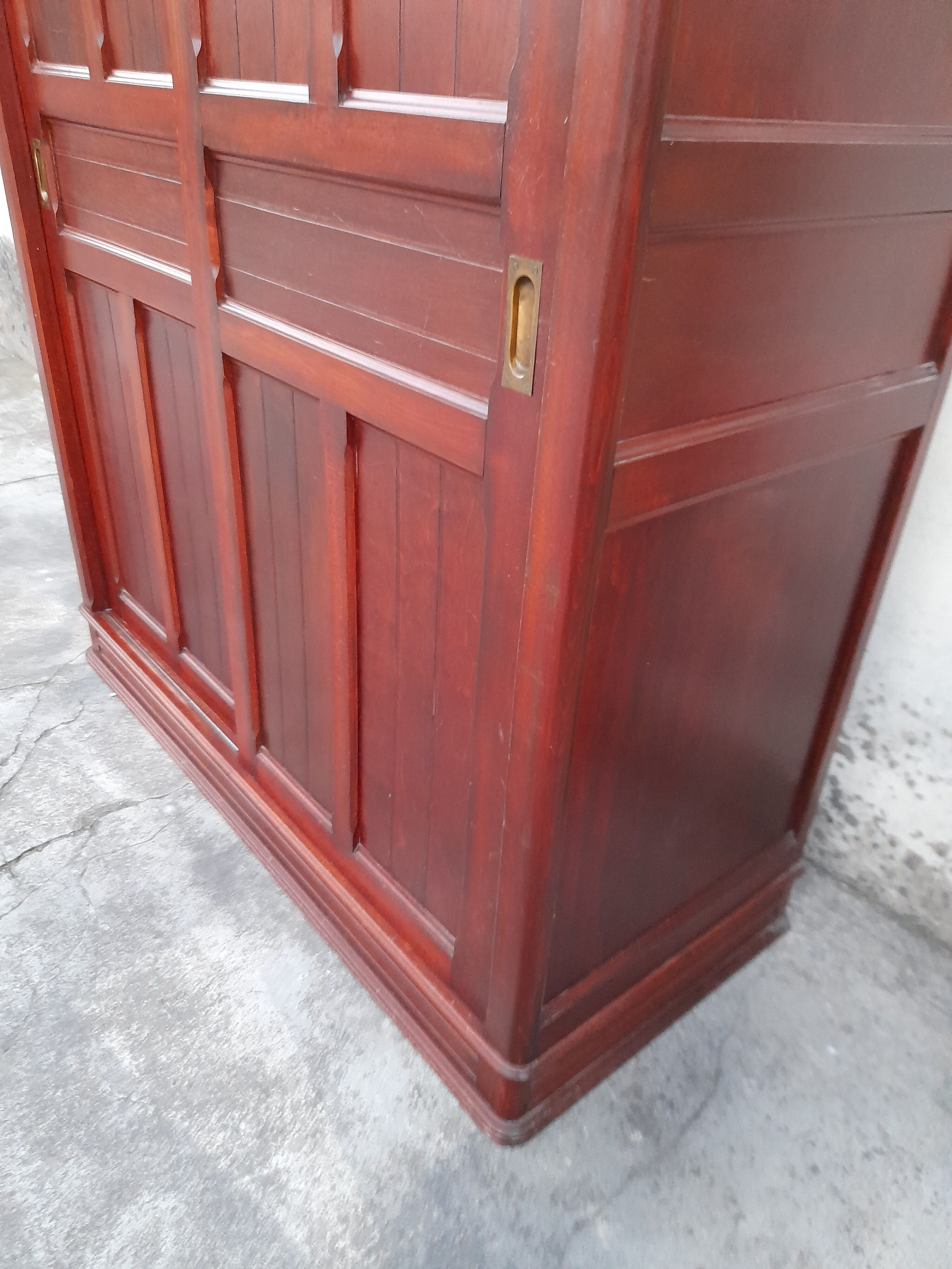 Old Penderie wardrobe in Beech 1900