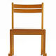 Children's chair in plywood in Scandinavian Danish style.