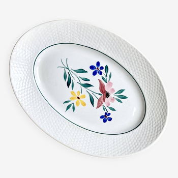 Digoin dish "Fabiola" 1950 opaque porcelain