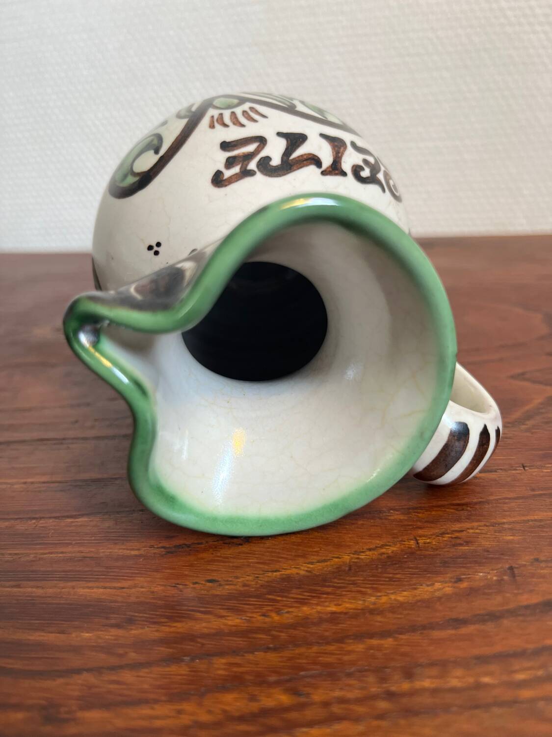 Punter cracked ceramic salt and pepper set, oil and vinegar set