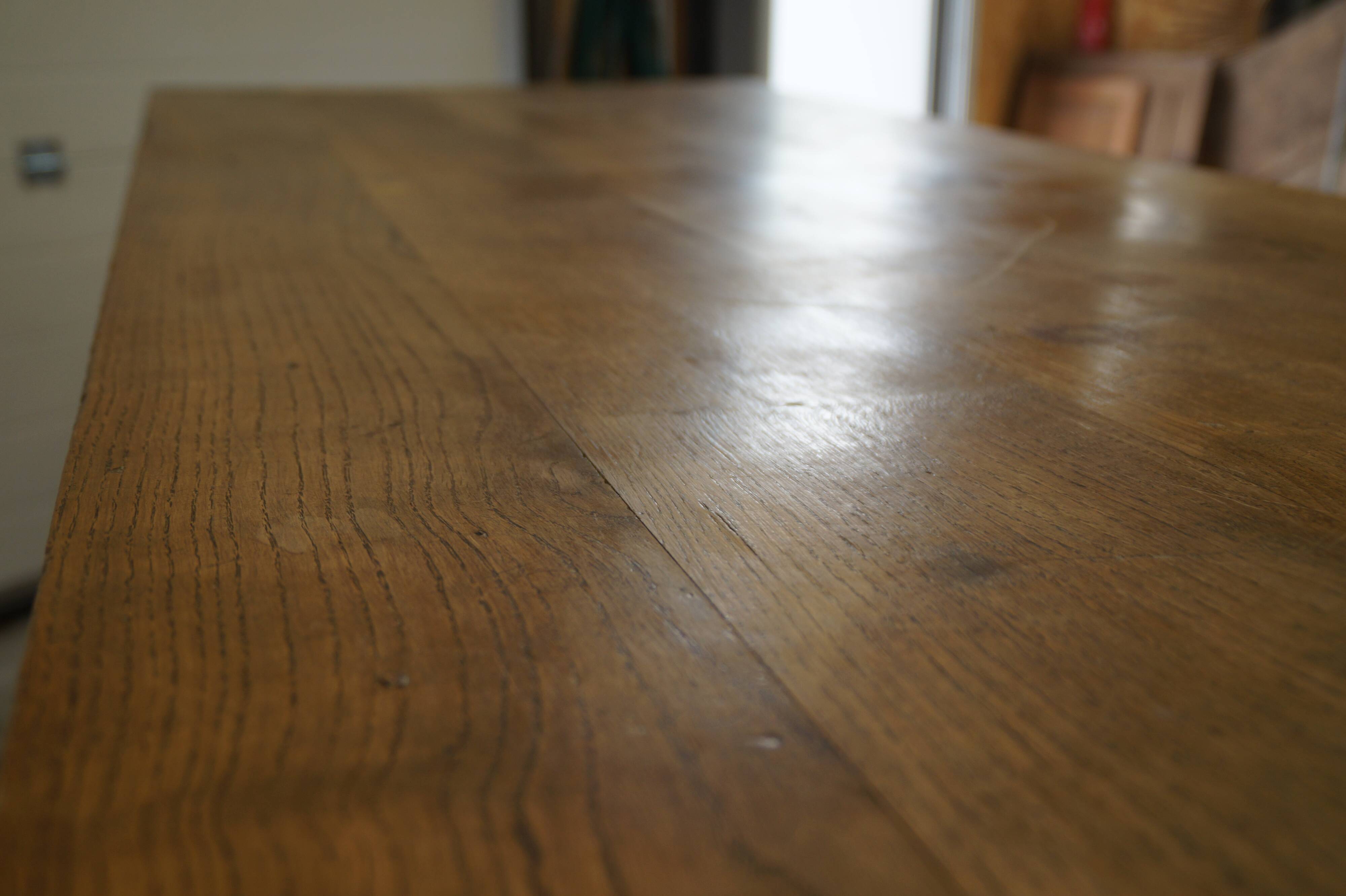 Oak farm table