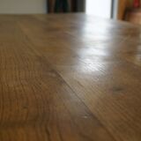 Oak farm table