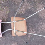 Set of 2 chairs in formica Red