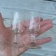Ensemble de 2 petits verres à pieds anciens  pour digestif