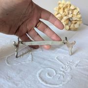 Set of 12 Christofle knife rests, Moderne 1912 model