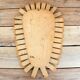 Freeform bamboo mirror 1960s