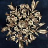 Ceiling light chandelier metal gold Italy style Hans Kogl