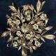 Ceiling light chandelier metal gold Italy style Hans Kogl