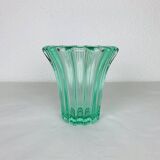 Art Deco vase Pierre d'Avesn, green color