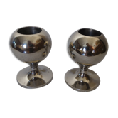 Scandinavian candlesticks duo