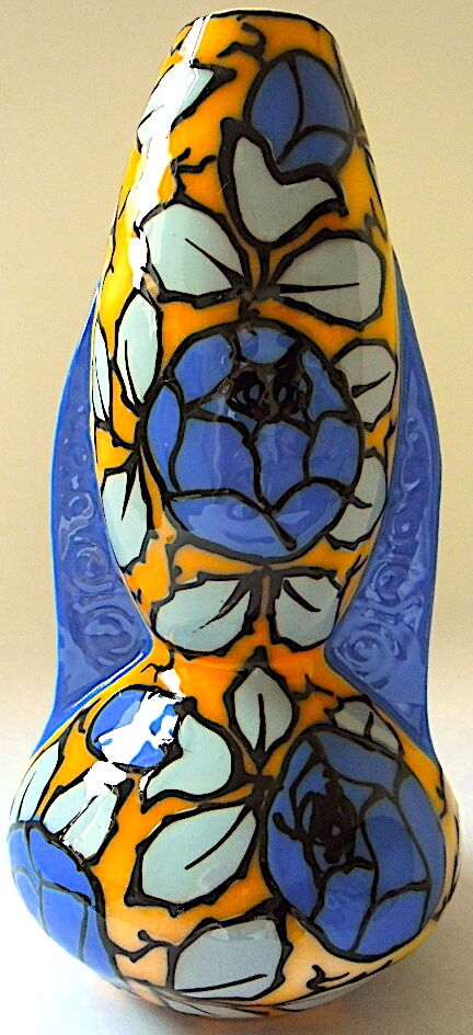 Vase art-déco en céramique
