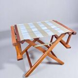 Pair of folding director's chairs