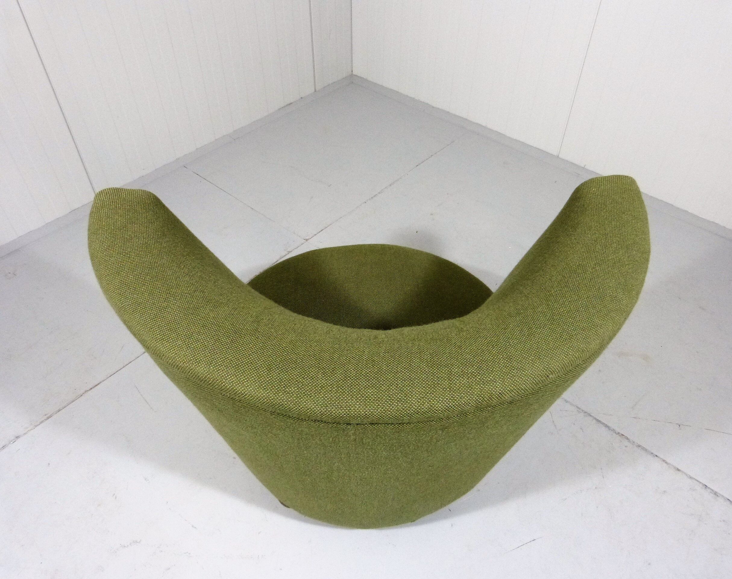 1930-40's side chair green