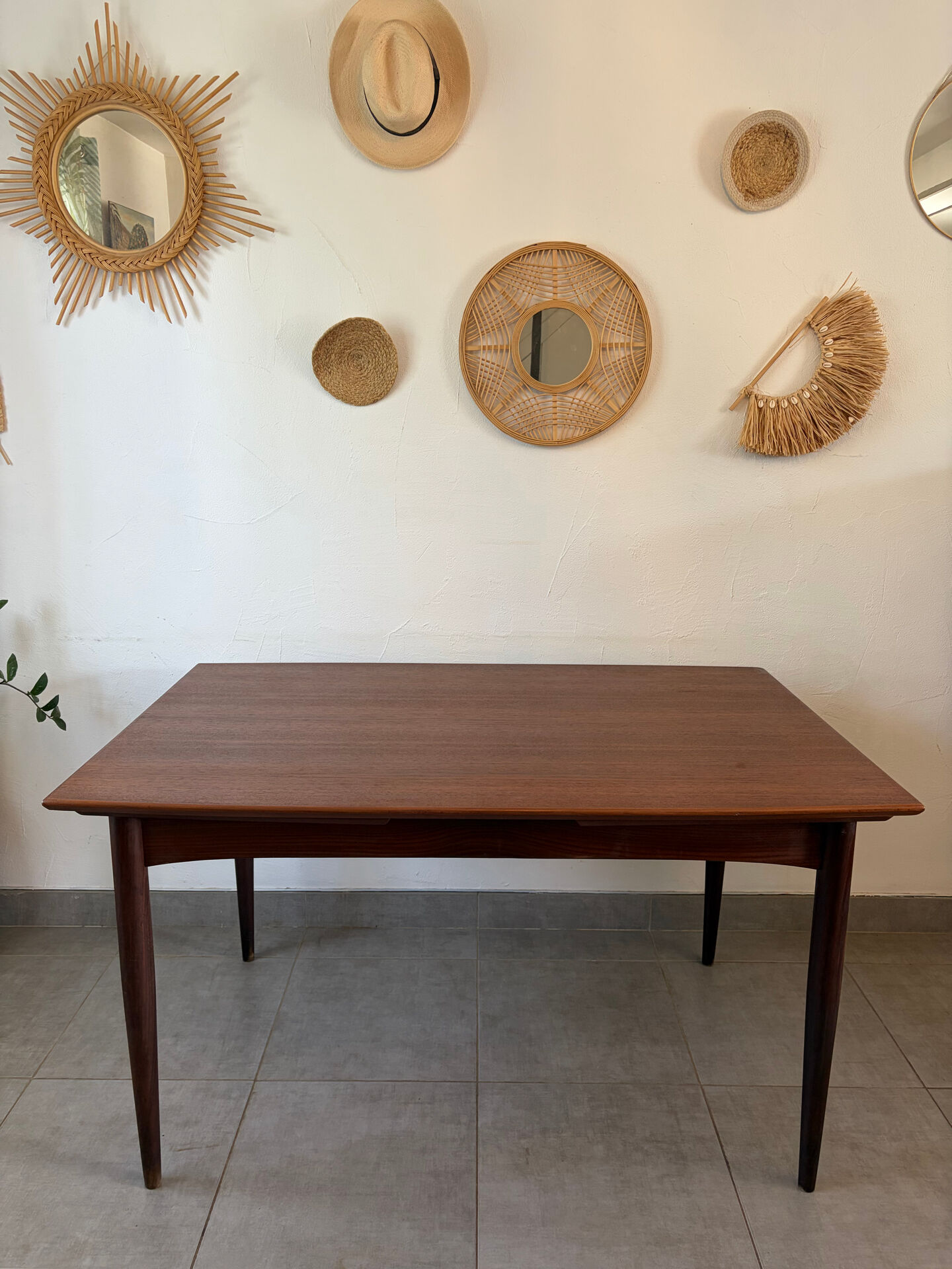 Scandinavian teak table Samcom