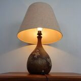 Danish Studio Ceramic Floor Lamp by Mette Løkke Stiil, 1960s