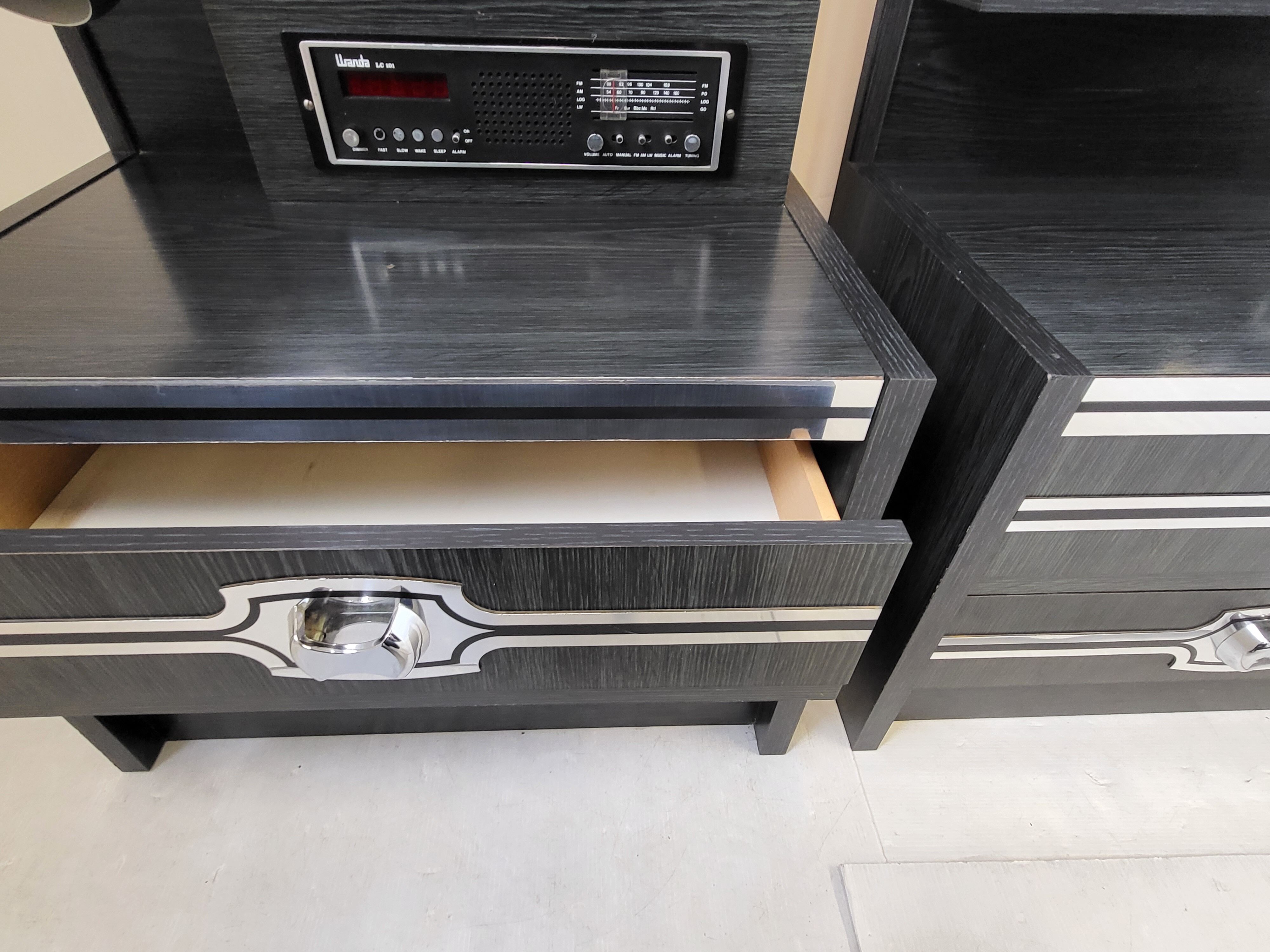 Pair of vintage bedside tables 1970