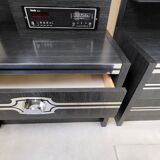 Pair of vintage bedside tables 1970