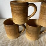 Longchamp stoneware cups and mugs