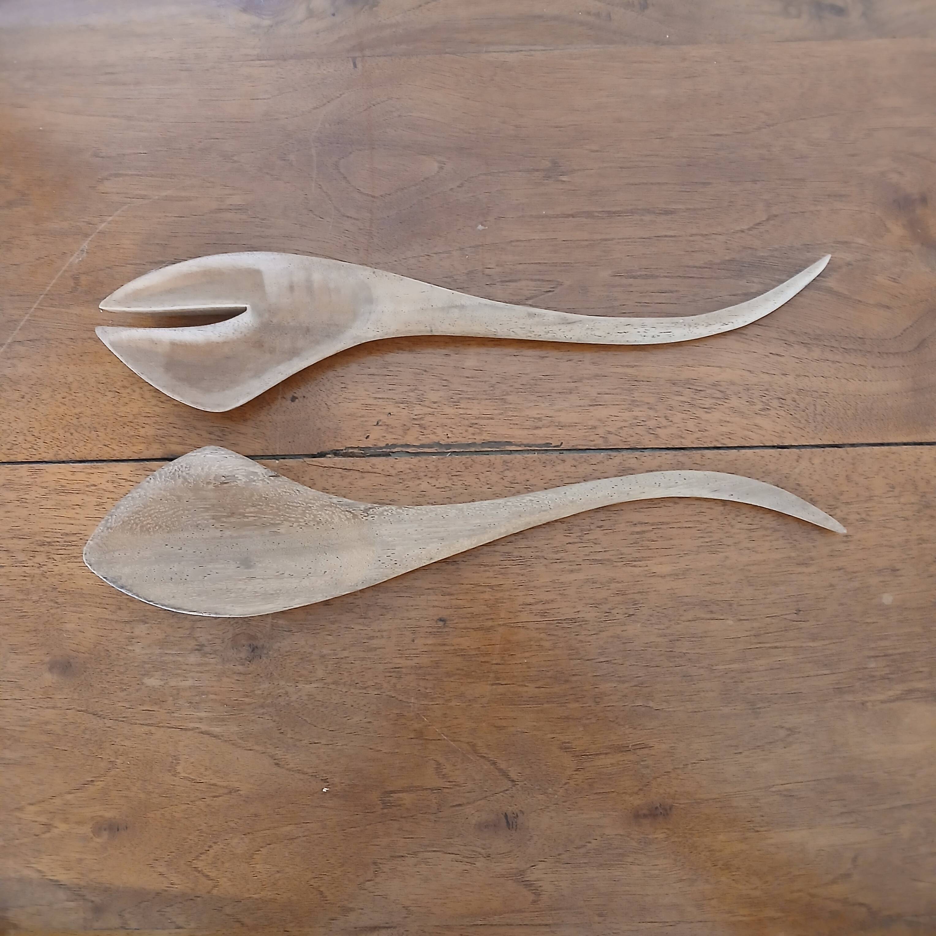 Pair of salad servers