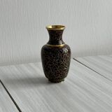 Cloisonne enamel vase