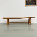 2m solid elm bench