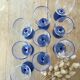 Blue foot glasses