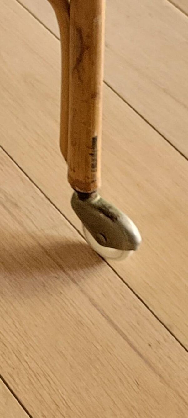 Couffin en rotin avec support