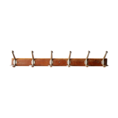 Coat rack wall hooks