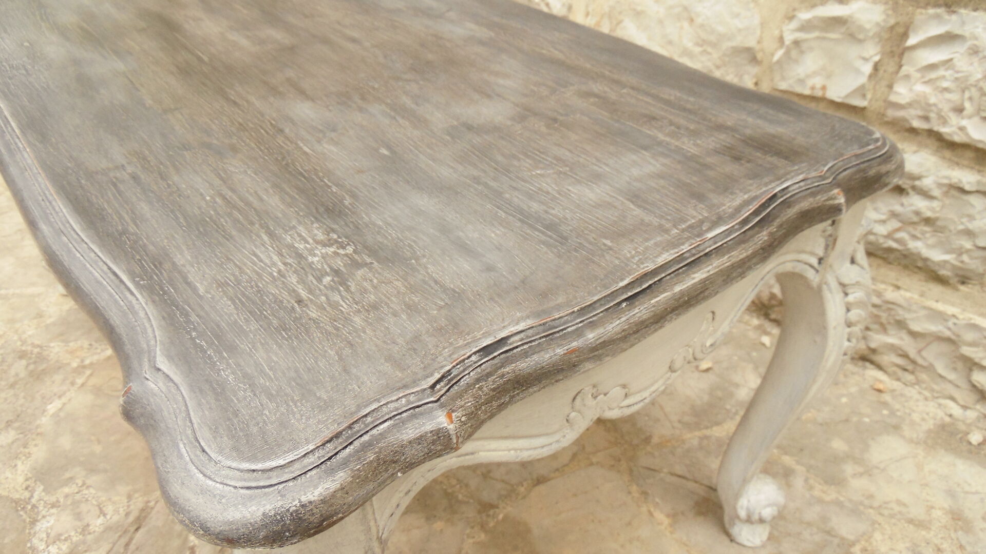 Skate table Skate Shabby chic style Louis XV
