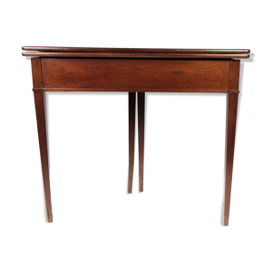 table de jeu empire en acajou des années 1830