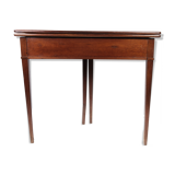 Empire game table of mahogany from around the 1830s