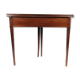 Table de jeu empire en acajou des années 1830