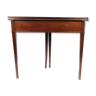 Empire game table of mahogany from around the 1830s