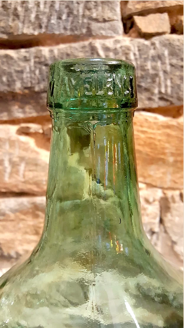 Green demijohn 10l