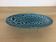 Empty vintage blue ceramic pocket