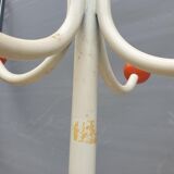 Rotating coat racks 8 balls orange casimir 1970