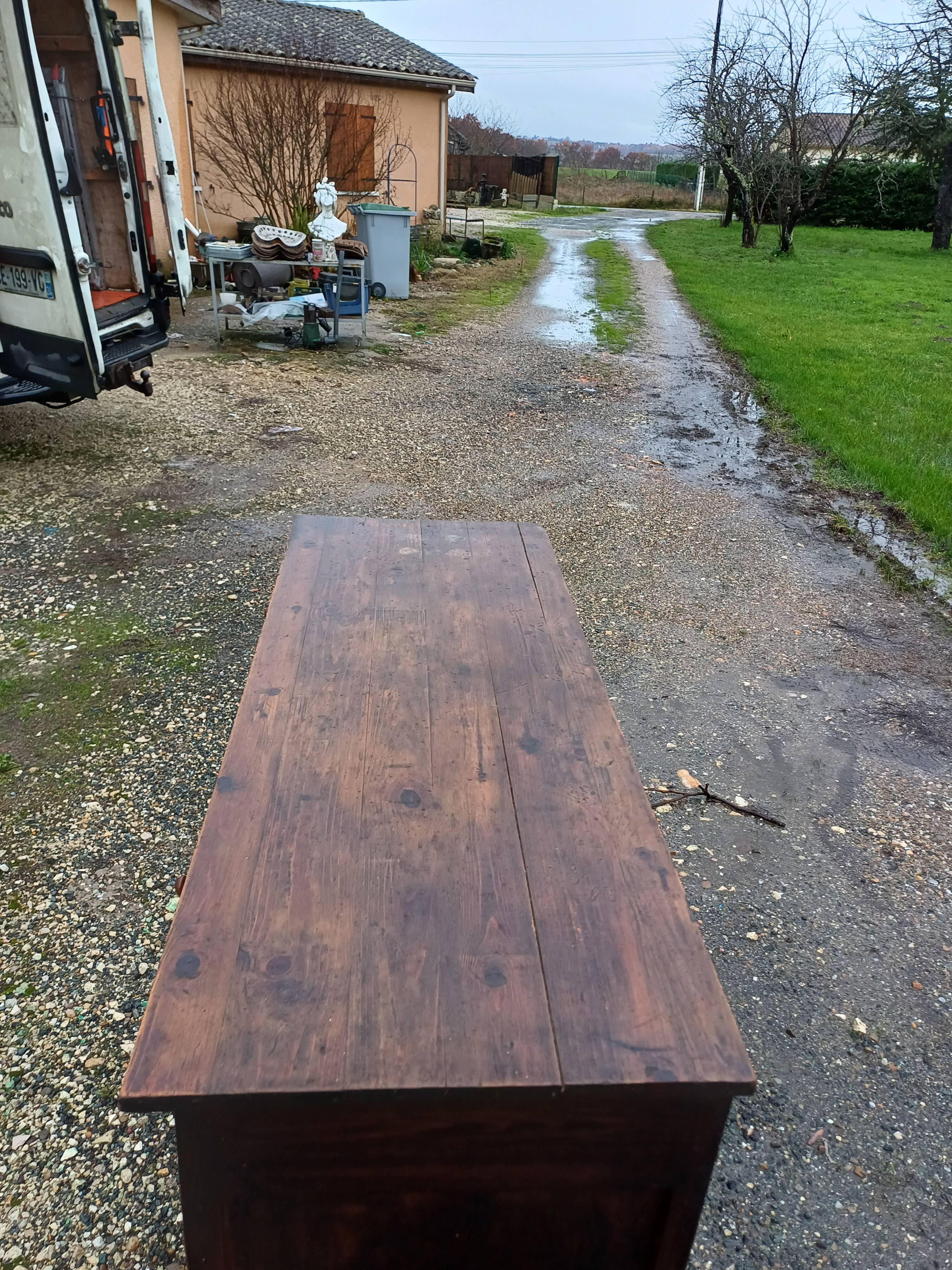 Parisian pine buffet