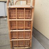 Commode en rotin