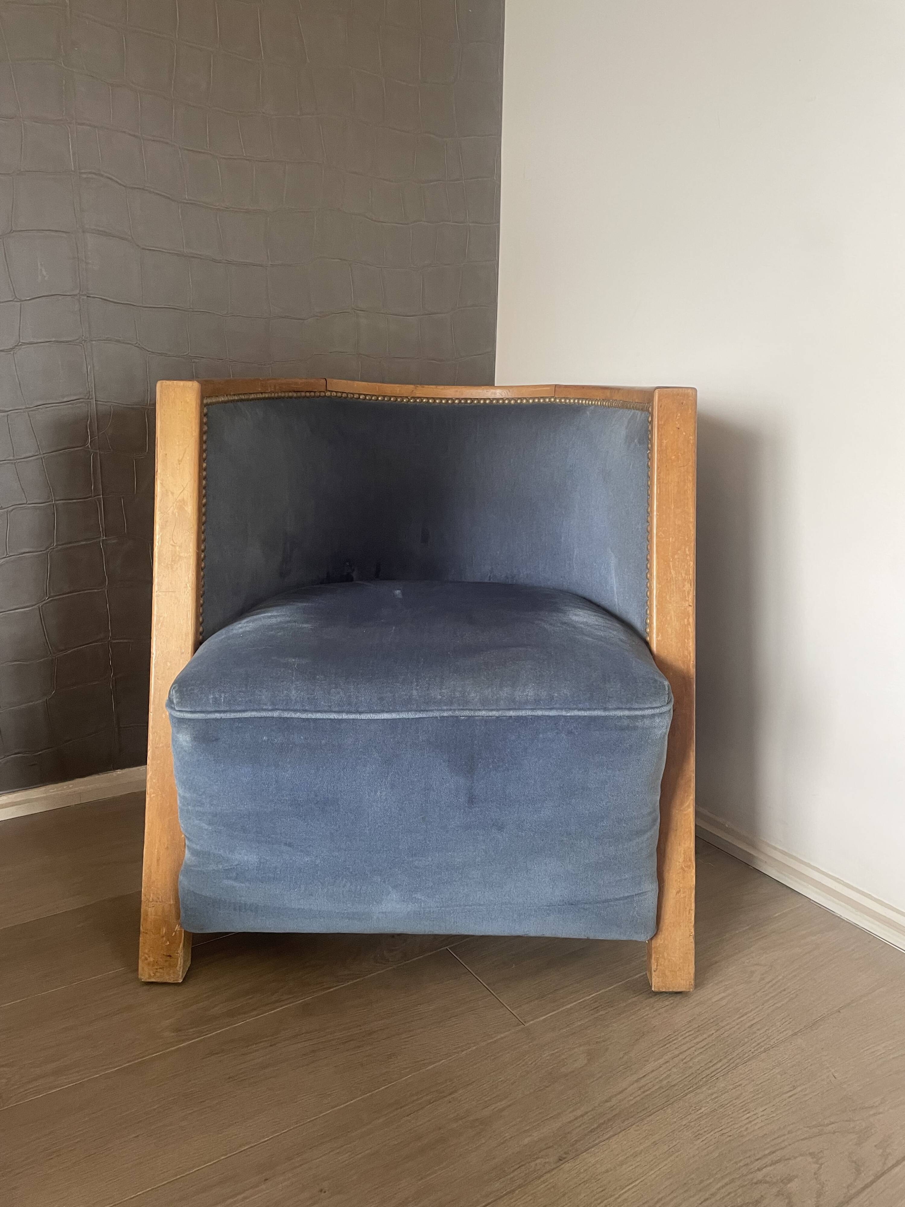 Chair in the style of Jean Michel Frank